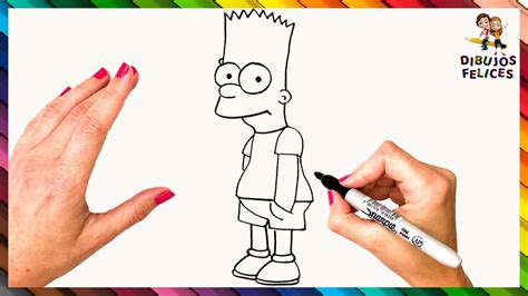 dibujos de bart simpson|COMO DIBUJAR A BART SIMPSON .